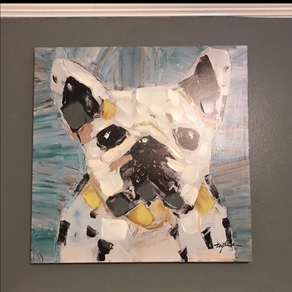 Frenchie • XL Canvas Painting 28x28